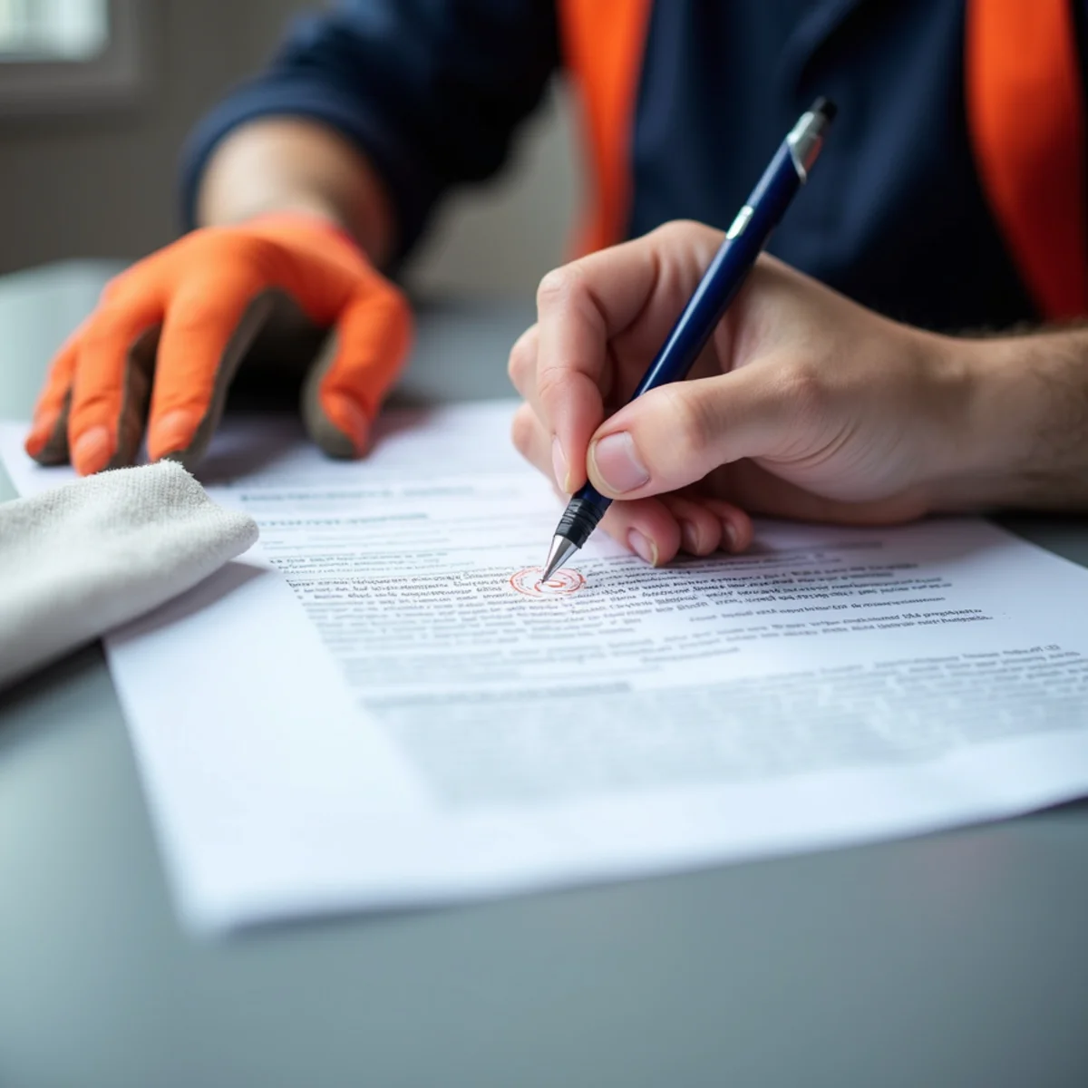 Close-up of homeowners insurance policy declarations page highlighting smoke and fire perils